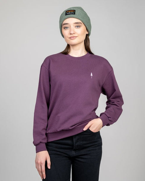 TreeSweater Relaxed Women Dusted Grape